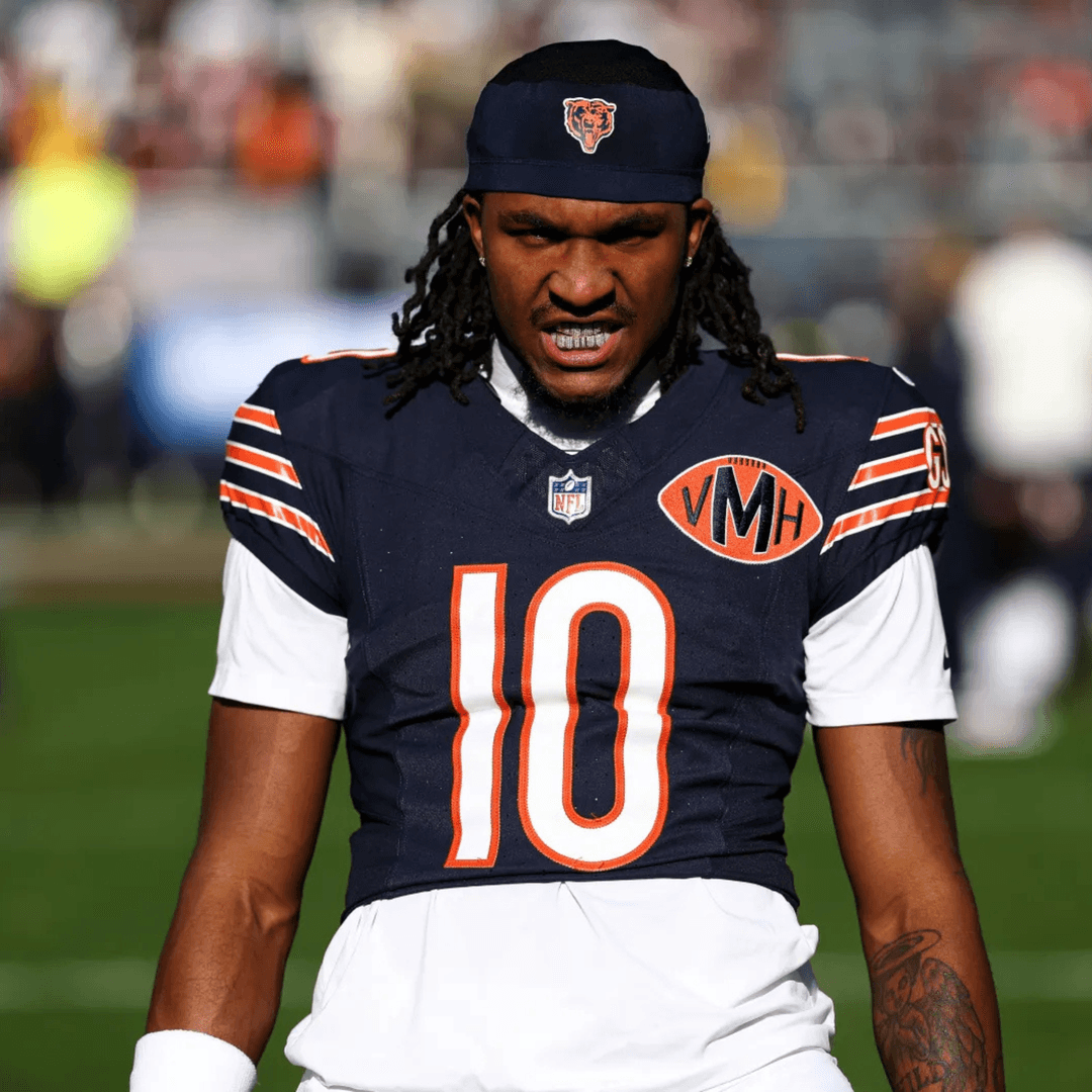 Luther Burden III in a Chicago Bears uniform