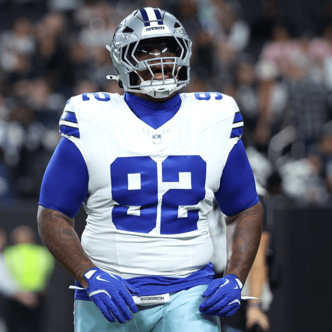Quinnen Williams in a Dallas Cowboys uniform