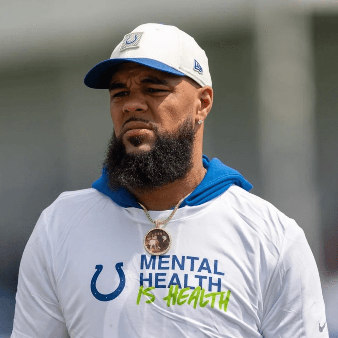 Keenan Allen in Indianapolis Colts apparel