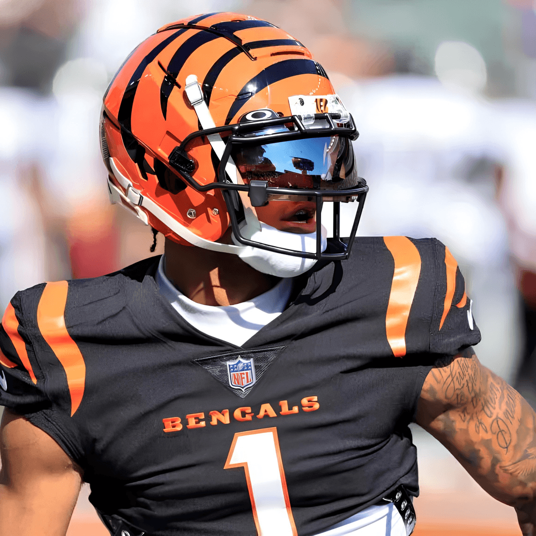 Ja’Marr Chase in a Cincinnati Bengals uniform